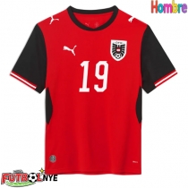 Camiseta Austria Christoph Baumgartner #19 Primera Equipación Mundial 2026 manga corta